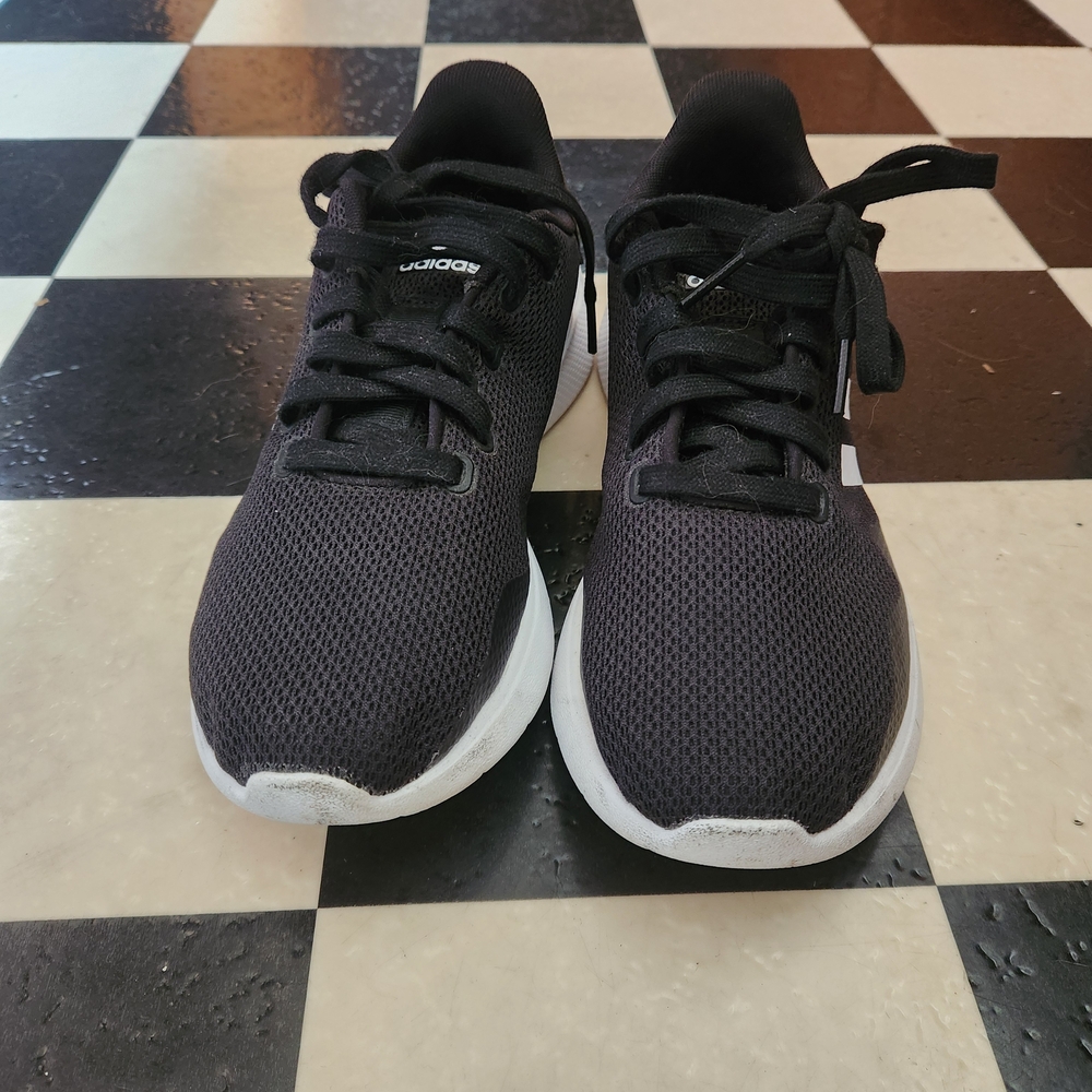Adidas Women's Black and White Athletic Shoes